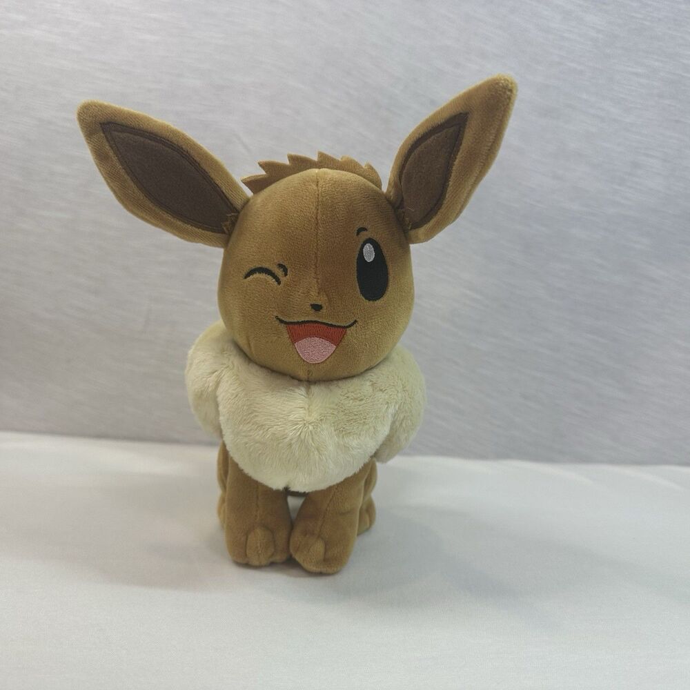 Nintendo Pokemon Eevee Stuffed Plush Toy Doll Figure 8"